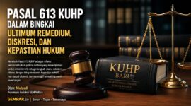 Ilustrasi: Di tengah semangat reformasi hukum, pertanyaan penting muncul: sejauh mana diskresi aparat dapat dijalankan tanpa menggerus kepastian hukum? Dan bagaimana memastikan sanksi administratif tidak menjadi ruang abu-abu yang rawan penyalahgunaan?