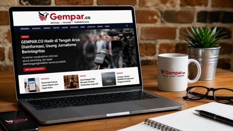GEMPAR.CO resmi hadir di tengah arus disinformasi, membawa semangat jurnalisme yang aktual, tajam, dan terpercaya