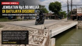 Jembatan Segaran–Pulo Putri di Batujaya disorot publik setelah muncul dugaan perbedaan spesifikasi konstruksi dengan dokumen proyek senilai Rp1,98 miliar. Audit teknis didorong untuk memastikan kualitas dan akuntabilitas anggaran.