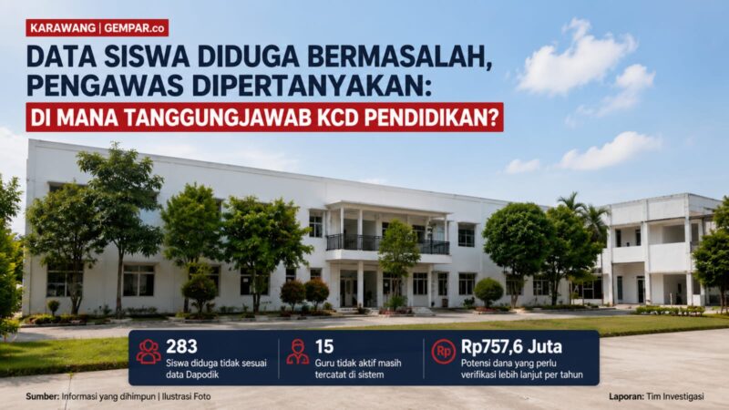Dugaan ketidaksesuaian data siswa dan tenaga pendidik di SMKS Saintek Nurul Muslimin memicu sorotan terhadap fungsi pengawasan pendidikan. Publik mendesak verifikasi dan audit untuk memastikan akurasi data serta transparansi penggunaan anggaran.