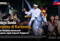 Kirab Mahkota Binokasih di Karawang menghidupkan kembali jejak sejarah Pajajaran sekaligus memperkuat identitas budaya Sunda. Prosesi budaya ini disambut antusias ribuan warga.