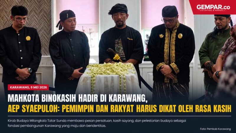 Bupati Karawang Aep Syaepuloh menegaskan bahwa pemimpin dan rakyat harus diikat oleh rasa kasih, sejalan dengan filosofi Sunda “Silih Asah, Silih Asih, Silih Asuh”.