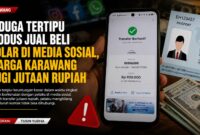 Ilustrasi: Masyarakat diimbau waspada terhadap investasi dengan iming-iming keuntungan instan. #GEMPARco #PenipuanOnline #Karawang