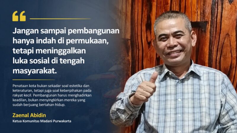 Ilstrasi:  Pembangunan yang baik bukan hanya menghadirkan kota yang rapi dan modern, tetapi juga memastikan rakyat kecil tetap memiliki ruang untuk hidup dan bertahan.