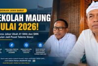 Pemprov Jawa Barat resmi menyiapkan program Sekolah Maung mulai tahun ajaran 2026/2027. Sebanyak 41 SMA dan SMK unggulan akan dikembangkan menjadi pusat talenta akademik, olahraga, seni, hingga industri kreatif untuk mencetak generasi unggul masa depan.