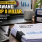 Anggaran program Fasilitasi Pengelolaan Bina Mental Spiritual Bagian Kesra Setda Kabupaten Karawang Tahun Anggaran 2026 mencapai lebih dari Rp8 miliar