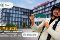 RSUD Rengasdengklok resmi melayani pasien BPJS Kesehatan/JKN-KIS mulai 10 Mei 2026. Kehadiran layanan ini diharapkan mempermudah akses kesehatan masyarakat Karawang, khususnya wilayah utara, dengan fasilitas pelayanan yang lebih dekat, cepat, dan terjangkau.