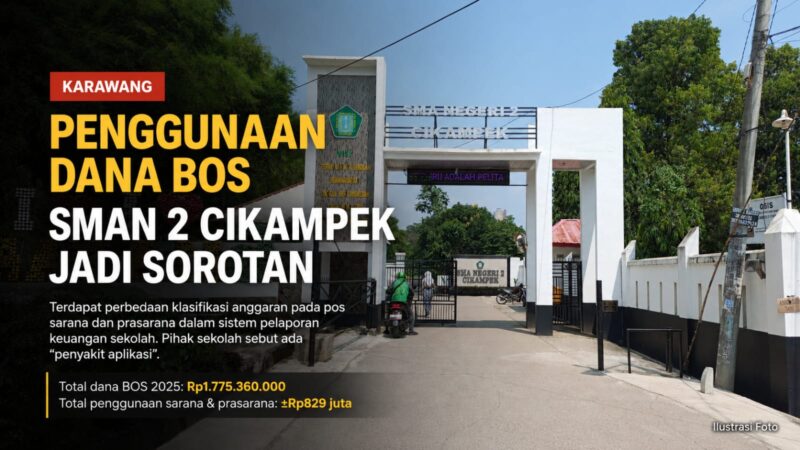 Sorotan publik terhadap penggunaan Dana BOS/BOSP 2025 di SMAN 2 Cikampek memunculkan pertanyaan mengenai klasifikasi anggaran sarana dan prasarana dalam sistem pelaporan keuangan sekolah.