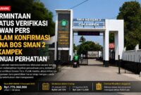 Pihak sekolah meminta proses klarifikasi dilakukan melalui surat resmi dengan melampirkan legalitas perusahaan pers, termasuk status verifikasi Dewan Pers. Di sisi lain, publik menilai keterbukaan informasi penggunaan anggaran pendidikan tetap harus mengacu pada prinsip transparansi dan akuntabilitas.