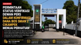 Pihak sekolah meminta proses klarifikasi dilakukan melalui surat resmi dengan melampirkan legalitas perusahaan pers, termasuk status verifikasi Dewan Pers. Di sisi lain, publik menilai keterbukaan informasi penggunaan anggaran pendidikan tetap harus mengacu pada prinsip transparansi dan akuntabilitas.