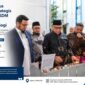 Wakil Menteri Ketenagakerjaan Afriansyah Noor meninjau kegiatan inovasi dan pengembangan talenta muda dalam agenda Examination Authority (EXOT) 2026 di SMP–SMA Al-Wildan Islamic School Jakarta, Minggu (10/5/2026).