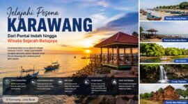 Karawang bukan hanya kota industri. Dari pantai indah, danau alami, air terjun hingga wisata sejarah Batujaya, semuanya menyimpan pesona yang layak dijelajahi bersama keluarga.