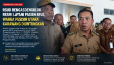 RSUD Rengasdengklok resmi melayani pasien BPJS Kesehatan/JKN-KIS. Kehadiran layanan ini diharapkan mempermudah akses kesehatan masyarakat pesisir utara Karawang agar mendapat pelayanan yang lebih cepat, dekat, dan berkualitas.