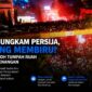 Ribuan Bobotoh tumpah ruah memadati jalanan Kota Bandung merayakan kemenangan Persib Bandung atas Persija Jakarta dalam laga penuh gengsi.