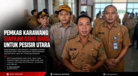 Bupati Karawang Aep Syaepuloh memastikan Pemkab Karawang tengah menyiapkan pembangunan RSUD baru untuk memperluas akses layanan kesehatan masyarakat di wilayah pesisir utara.