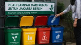 Pemprov DKI Jakarta resmi memberlakukan kewajiban pemilahan sampah rumah tangga menjadi empat kategori mulai 10 Mei 2026.