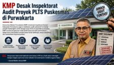 KMP mendesak Inspektorat Daerah Kabupaten Purwakarta melakukan audit substantif terhadap proyek PLTS di sejumlah puskesmas.