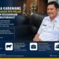 Kabag Kesra Setda Karawang, Asep Saepudin, memberikan penjelasan terkait penggunaan anggaran Program Fasilitasi Pengelolaan Bina Mental Spiritual Tahun Anggaran 2026 yang mencapai lebih dari Rp8 miliar.