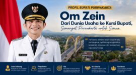 Dari dunia usaha hingga dipercaya memimpin Kabupaten Purwakarta, sosok Saepul Bahri Binzein atau “Om Zein” dikenal aktif turun langsung ke tengah masyarakat. Dengan semangat Purwakarta Istimewa, ia membawa visi pembangunan yang menekankan pelayanan publik, kepedulian sosial, serta pembangunan daerah yang berpihak kepada masyarakat.
