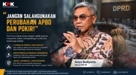 Ketua KPK RI, Setyo Budiyanto, mengingatkan seluruh anggota DPRD agar tidak menyalahgunakan perubahan APBD maupun Pokir untuk kepentingan pribadi dan kelompok tertentu. KPK menegaskan pengawasan pengelolaan anggaran daerah akan terus diperketat demi menjaga integritas, transparansi, dan kepercayaan publik.