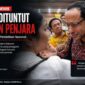 Sorotan publik tertuju pada sidang kasus Chromebook yang menyeret mantan Mendikbudristek, Nadiem Makarim. Jaksa menuntut hukuman 18 tahun penjara serta uang pengganti Rp5,68 triliun dalam perkara dugaan korupsi pengadaan laptop periode 2020–2022.