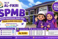SPMB TK IT Al-Fikri Tahun Ajaran 2026/2027 Resmi Dibuka.
Wujudkan pendidikan terbaik bagi buah hati dengan lingkungan belajar islami, nyaman, dan menyenangkan bersama TK IT Al-Fikri. 