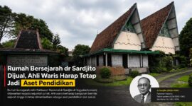 Rumah bersejarah milik Pahlawan Nasional dr Sardjito di Yogyakarta resmi ditawarkan kepada sejumlah pihak. Ahli waris berharap bangunan bernilai sejarah tinggi itu tetap menjadi aset pendidikan dan sosial bagi generasi mendatang.