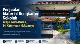 Caption:
Dugaan penjualan material bekas bongkaran revitalisasi SMP Negeri 2 Jayakerta menjadi sorotan publik. Pengelolaan aset hasil pembongkaran bangunan sekolah pemerintah wajib mengikuti prosedur dan ketentuan hukum yang berlaku.