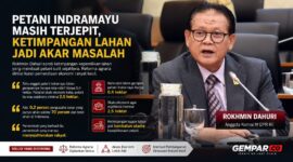 Rokhmin Dahuri soroti ketimpangan lahan di Indramayu yang dinilai membuat petani sulit sejahtera. Reforma agraria diminta dijalankan lebih serius.