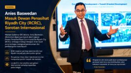 “Dari Jakarta untuk dunia. Anies Baswedan dikabarkan masuk jajaran Dewan Penasihat Riyadh City, membawa pengalaman tata kota Indonesia ke panggung internasional.”