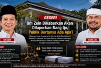 Geger politik Purwakarta memanas. Om Zein dikabarkan akan dilaporkan Bang Ijo terkait dugaan kerugian hingga Rp35 miliar. Publik kini menunggu klarifikasi resmi dari kedua pihak.