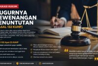 Hukum pidana bukan hanya tentang menghukum, tetapi juga tentang kapan negara harus berhenti menggunakan kekuasaannya.