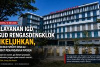 Pelayanan IGD RSUD Rengasdengklok kembali menjadi sorotan publik. Keluarga pasien asal Tirtajaya mengeluhkan pelayanan yang dinilai terkendala prosedur SPGDT saat membawa pasien untuk mendapatkan penanganan medis darurat, Sabtu malam (16/5/2026).