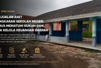Bangunan sekolah boleh direvitalisasi, tetapi tata kelola aset negara tidak boleh diabaikan. Material bongkaran sekolah negeri tetap merupakan Barang Milik Daerah (BMD) yang pengelolaannya wajib mengikuti prosedur hukum, transparan, dan akuntabel.