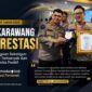 Polres Karawang kembali menorehkan prestasi pada Rakernis Humas Polda Jawa Barat Tahun 2026 dengan meraih dua penghargaan sekaligus, yakni Juara 1 E-Learning Terbanyak dan Amplifikasi Link Berita Positif.