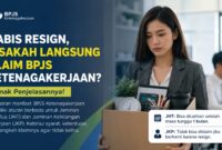 Setelah resign, BPJS Ketenagakerjaan tidak bisa langsung dicairkan untuk semua program.
Jaminan Kehilangan Pekerjaan (JKP) hanya diberikan bagi pekerja yang terkena PHK, bukan yang mengundurkan diri.