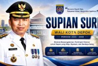 “Dari pengabdian panjang di birokrasi menuju kepemimpinan untuk perubahan.
Supian Suri hadir membawa semangat pelayanan publik, pembangunan berkelanjutan, dan tata kelola pemerintahan yang lebih responsif demi Depok yang maju, nyaman, dan sejahtera.”