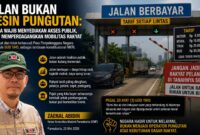 Komunitas Madani Purwakarta (KMP) menegaskan negara wajib menyediakan akses publik yang adil dan layak bagi rakyat, bukan menjadikan mobilitas masyarakat sebagai objek pungutan berkali-kali.
