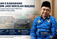SMAN 5 Karawang resmi menjadi bagian dari program Sekolah Maung Jawa Barat 2026. Sistem penerimaan siswa baru kini mengedepankan prestasi, kompetensi akademik, serta penguatan karakter untuk mencetak generasi unggul dan berdaya saing global.