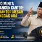 Presiden RI Prabowo Subianto menegaskan pembangunan nasional harus berorientasi pada produktivitas dan kesejahteraan rakyat.
Pemerintah diminta memprioritaskan proyek yang mampu menciptakan lapangan kerja, menghasilkan nilai tambah, dan meningkatkan penghasilan masyarakat.