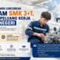 Program SMK 3+1 resmi diluncurkan Kemendikdasmen sebagai langkah membuka peluang kerja internasional bagi lulusan SMK.
Melalui program ini, siswa menjalani 3 tahun pendidikan di sekolah dan 1 tahun pembekalan khusus meliputi bahasa asing, budaya kerja, hingga perlindungan tenaga kerja migran sebelum bekerja di luar negeri.