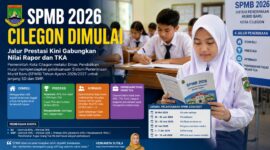 SPMB 2026 Kota Cilegon resmi dimulai. Jalur prestasi akademik kini menggabungkan nilai rapor dan Tes Kemampuan Akademik (TKA) dengan komposisi 30 persen rapor dan 70 persen TKA.