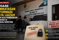 Dugaan pembatasan akses informasi terkait data ijazah siswa oleh KCD Pendidikan Wilayah IV Jawa Barat menuai sorotan. Sejumlah kepala sekolah swasta di Karawang mengaku diminta tidak memberikan data kepada wartawan tanpa izin tertentu. 