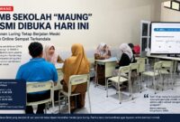 Hari pertama SPMB program Sekolah “Maung” di SMAN 5 Karawang dipadati calon peserta didik dan orang tua. Meski sistem pendaftaran online sempat mengalami gangguan, pelayanan luring tetap dibuka untuk membantu proses verifikasi hingga penginputan data peserta. Panitia menegaskan seluruh proses pendaftaran tidak dipungut biaya dan masyarakat diminta mengikuti informasi resmi SPMB.
