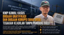 KMP tegaskan komitmen kawal dugaan gratifikasi dan dugaan korupsi dana desa di Purwakarta. Transparansi, kepastian hukum, dan akuntabilitas penegakan hukum menjadi tuntutan publik demi menjaga marwah institusi hukum.