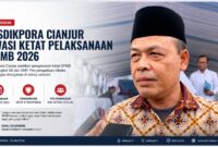 Disdikpora Cianjur menegaskan komitmennya mengawal pelaksanaan SPMB 2026 secara ketat, transparan, dan profesional. 