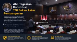 Sidang pengujian materi Pasal 47 UU TNI ini menjadi sorotan publik karena menyangkut prinsip supremasi sipil, reformasi, serta masa depan profesionalisme pertahanan Indonesia.