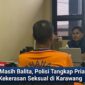 Polres Karawang mengamankan seorang pria berinisial S alias M (40) terkait dugaan kasus kekerasan seksual terhadap anak di bawah umur di wilayah Kecamatan Karawang Barat. Korban diketahui masih berusia lima tahun.