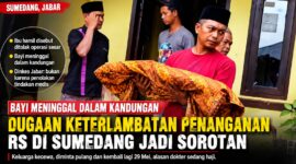 Keluarga mengaku kecewa karena pasien diminta kembali beberapa hari kemudian, sementara pihak Dinkes Jawa Barat menyebut tidak ada penolakan medis dan menyatakan persoalan terjadi akibat miskomunikasi.