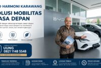 BYD Harmoni Karawang hadir membawa solusi mobilitas masa depan dengan teknologi kendaraan listrik modern, nyaman, dan ramah lingkungan.